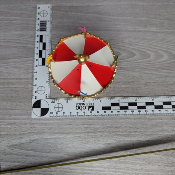 Hallmark 2010 Mickey's Merry Carousel Ornament Magic Motion - Picture 11 of 12